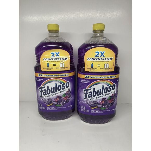 Fabuloso All Purpose Cleaner, Lavender - 56 Fl oz (2 Pack) - Picture 1 of 3